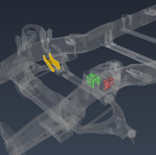 09'-25' F150 4WD Swap Brackets